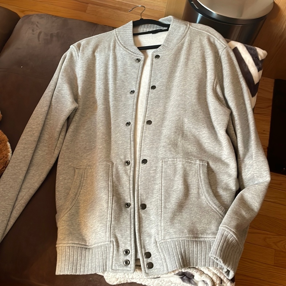 Gap button now sweat jacket